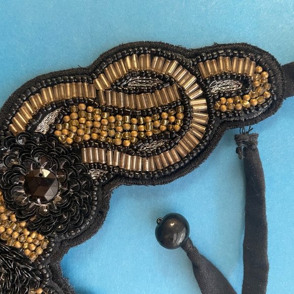 Necklace Bib Choker Beaded - Picture 7 of 10